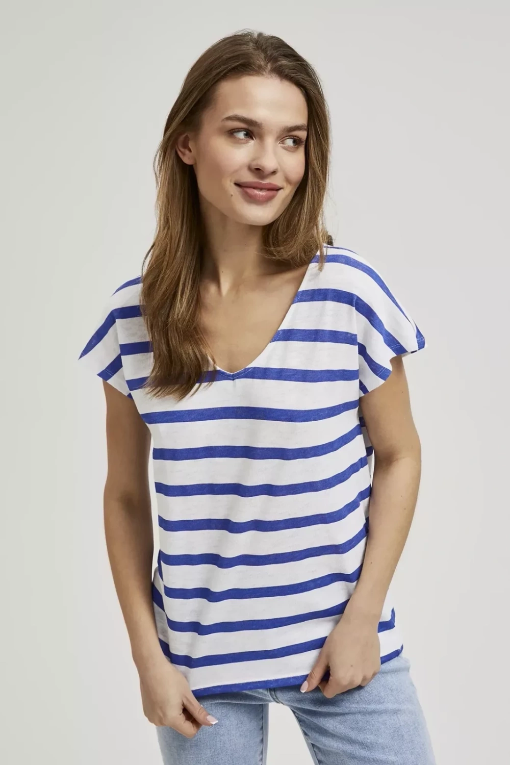 Marisse Women&#039;s Blouse L-Ts-4363 L.Navy