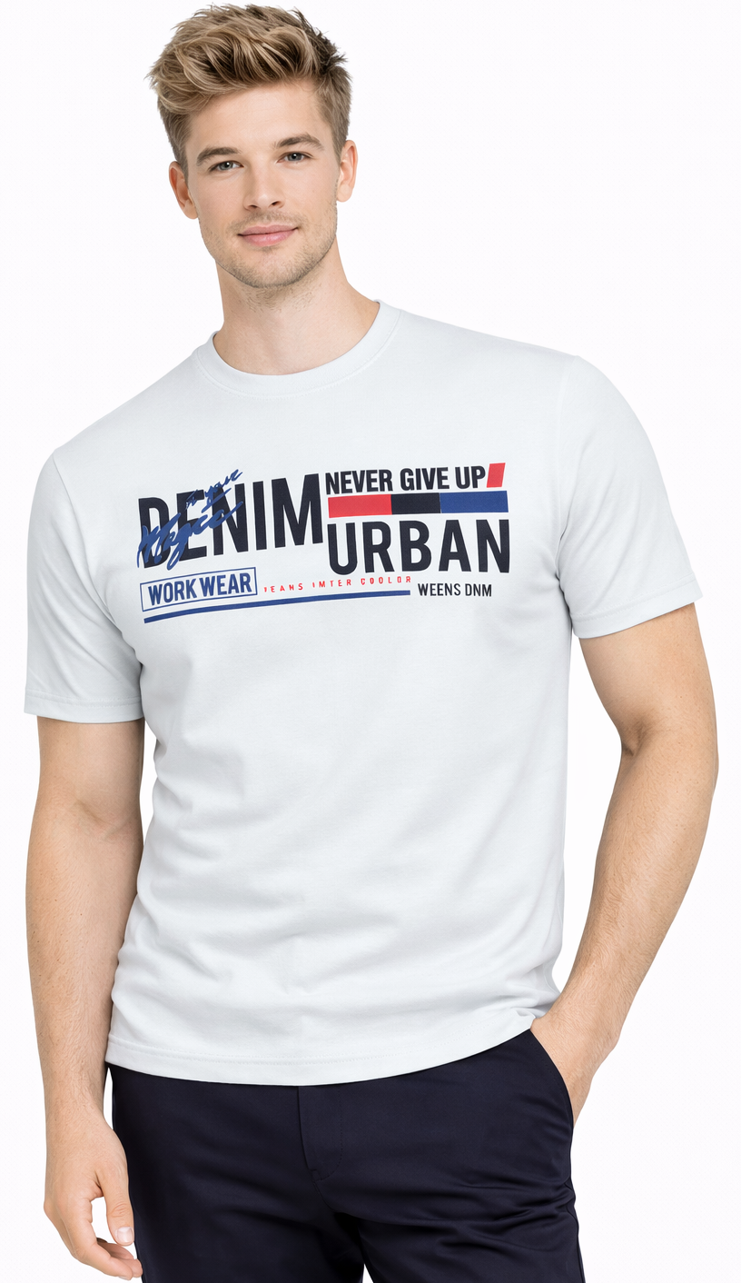 Pánský basic svetr - bílý