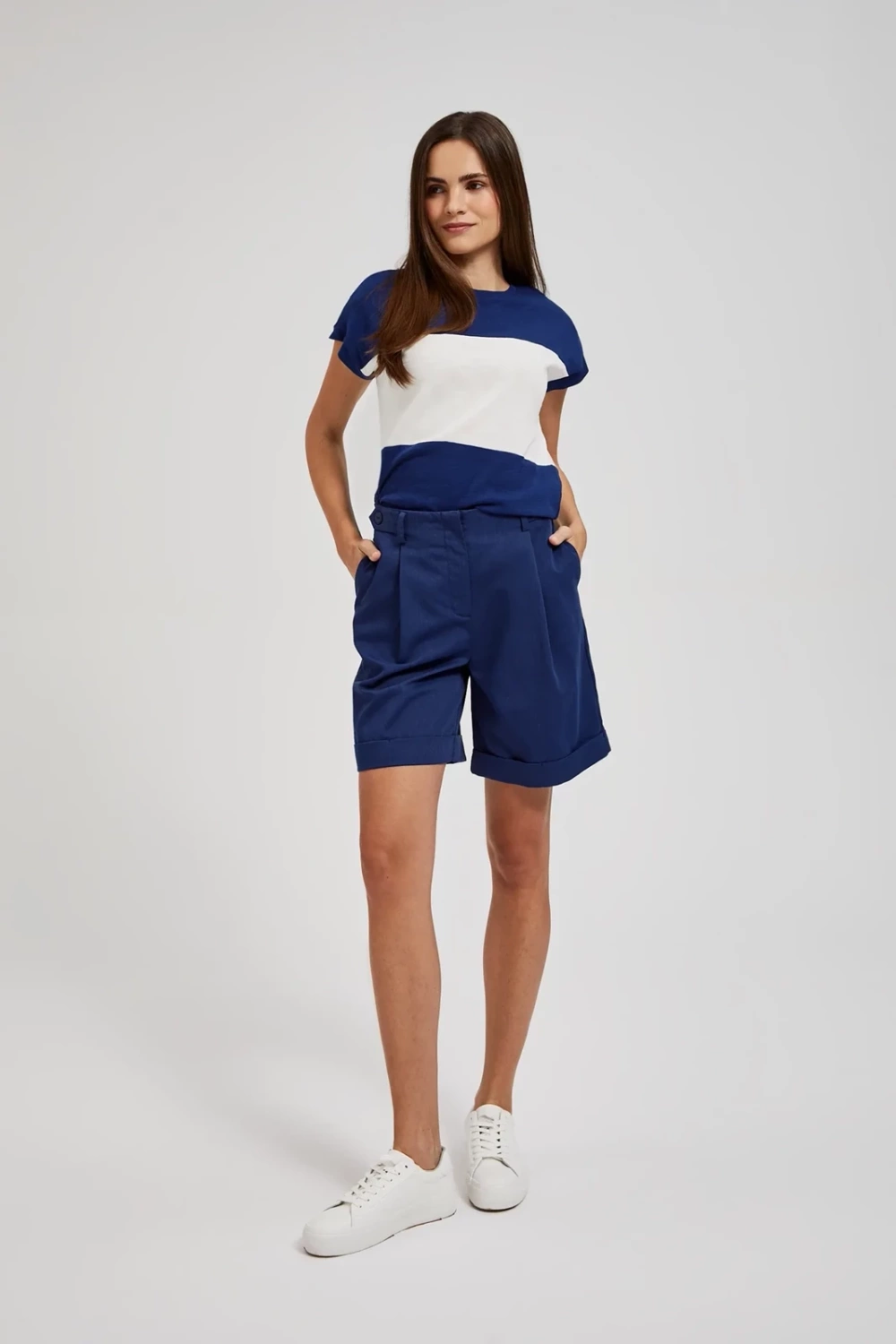 Women&#039;s shorts MOODO - dark blue