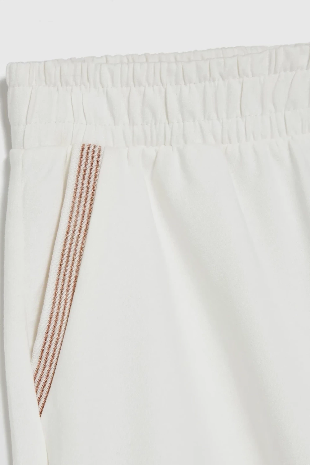 Marisse Women's Shorts L-Sh-4604 Off White