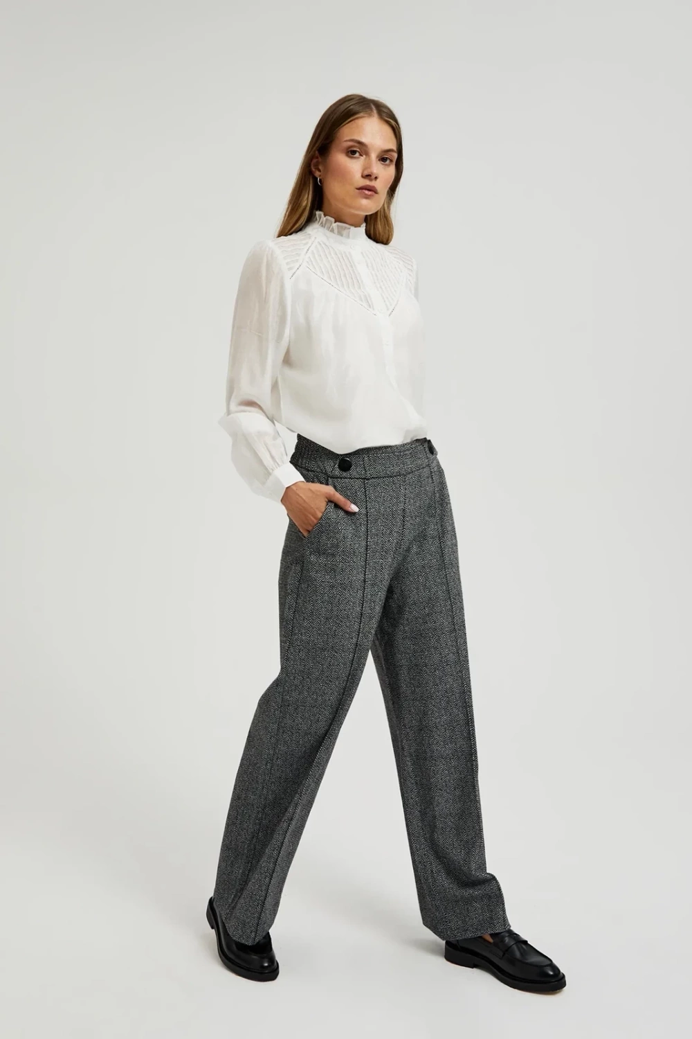 Marisse Women's Trousers Z-Sp-4508 D.Grey