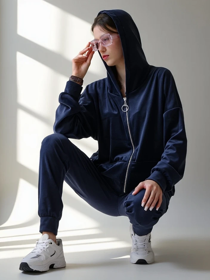 Resti Women's velour-style set