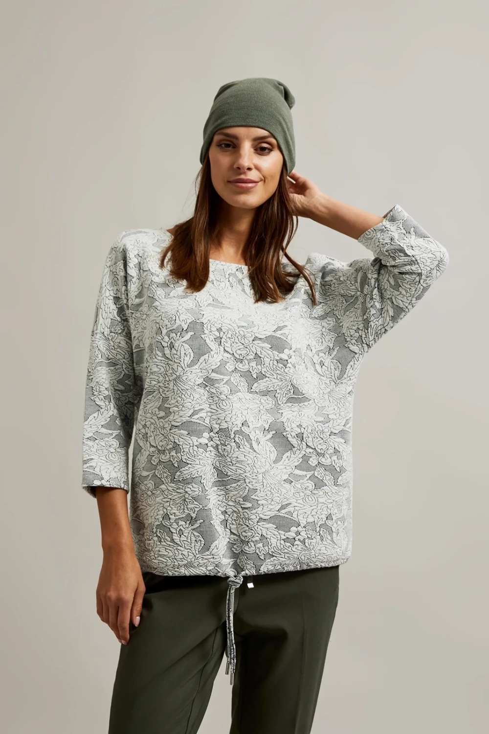 Дамска шапка Marisse, маслиненозелена