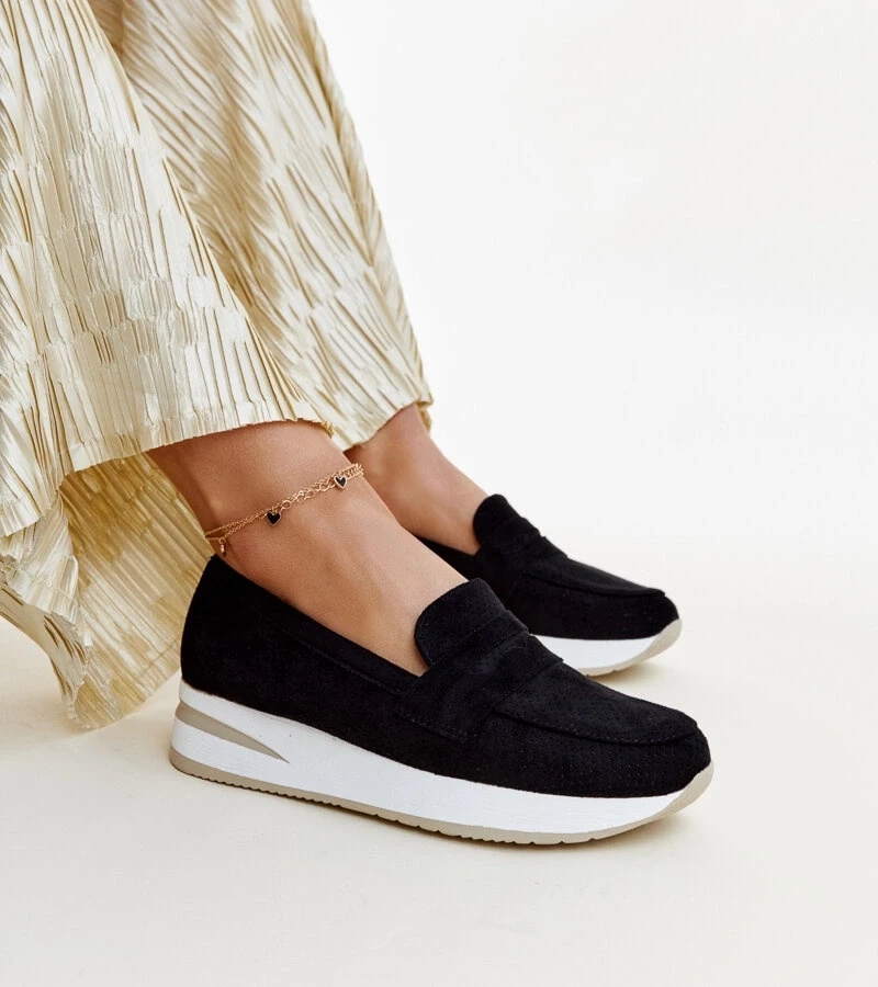 D/CEO Silver loafers Ilana