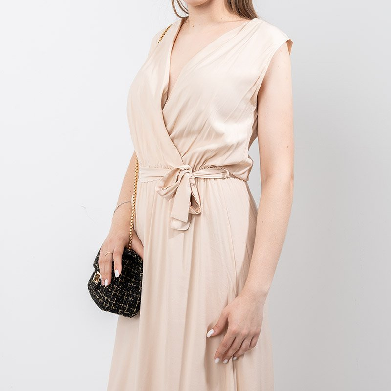 Resti Beige womens maxi dress - Clothing
