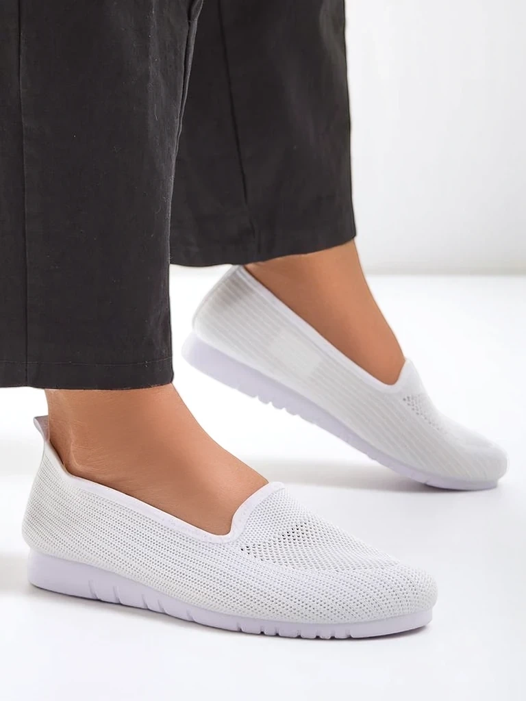 Resti Women's fabric moccasins Caerit