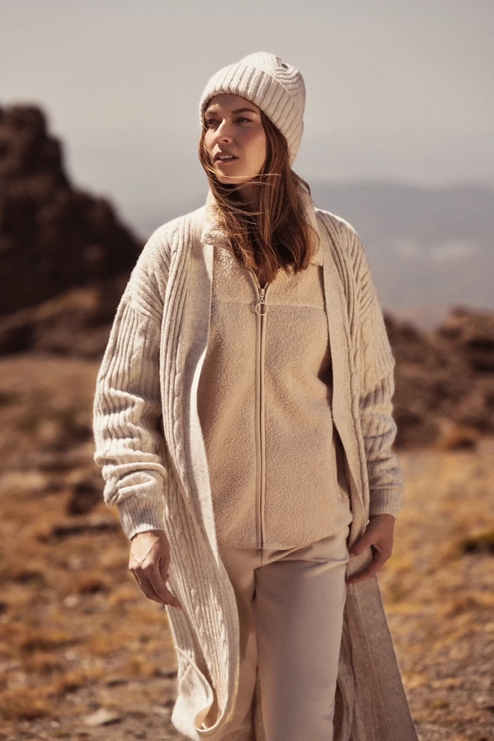 Marisse Women&#039;s Sweatshirt Z-Bl-4519 L.Beige