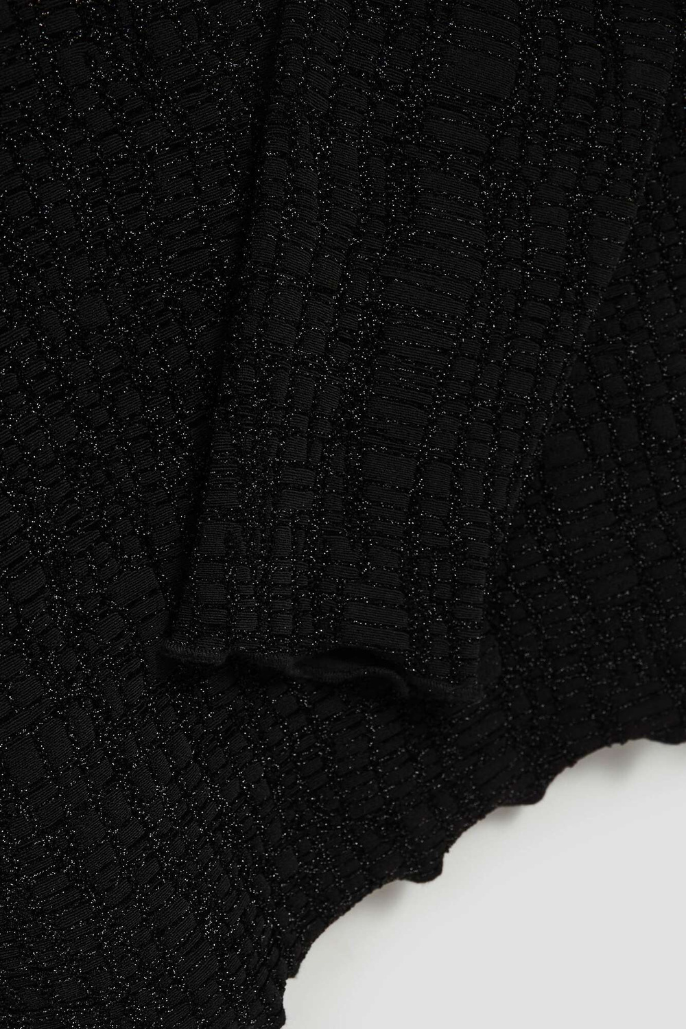 Blouse with half turtleneck