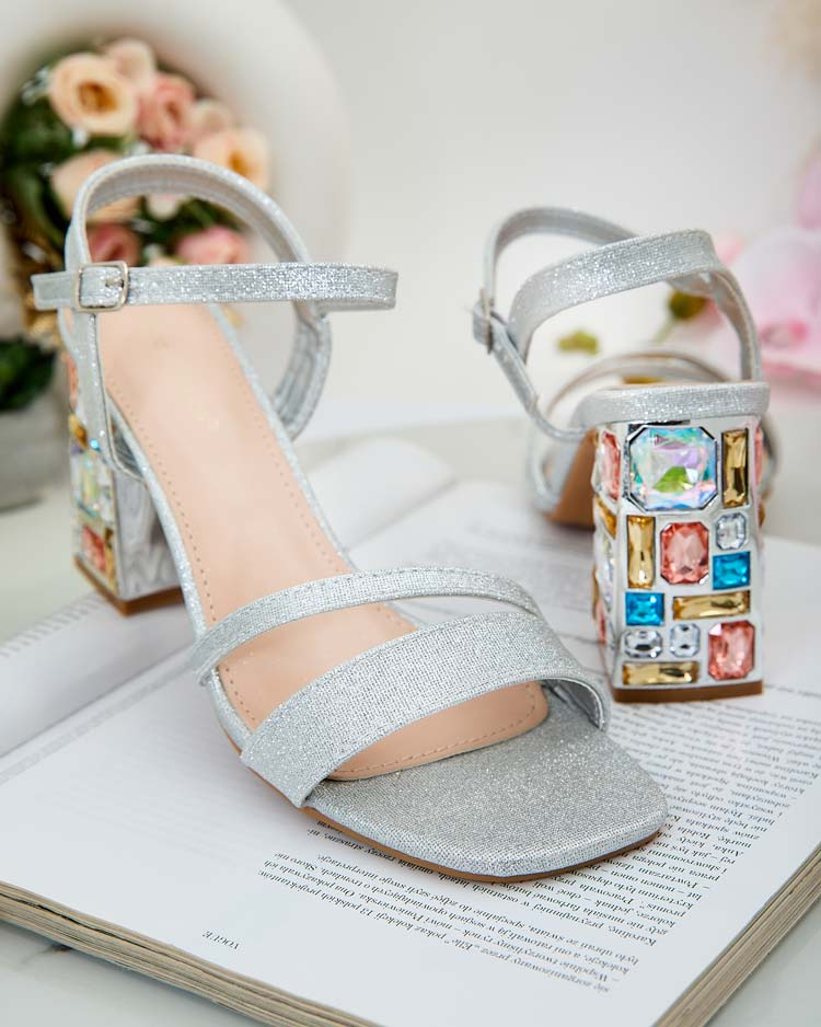 Resti Women&#039;s Solepte Crystal Post Sandals
