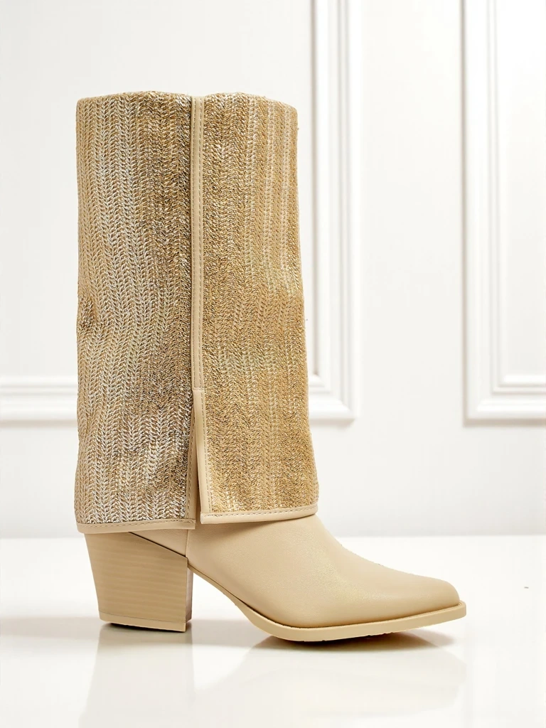 Дамски боти до глезена с токчета Resti Virelia