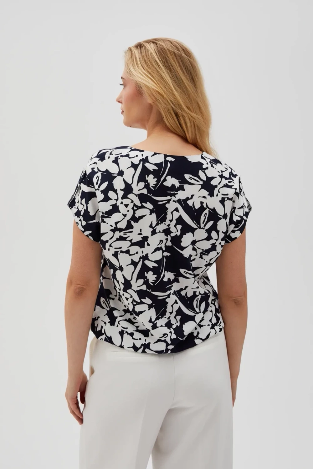 Marisse Women&#039;s Shirt L-Ko-4618 Navy