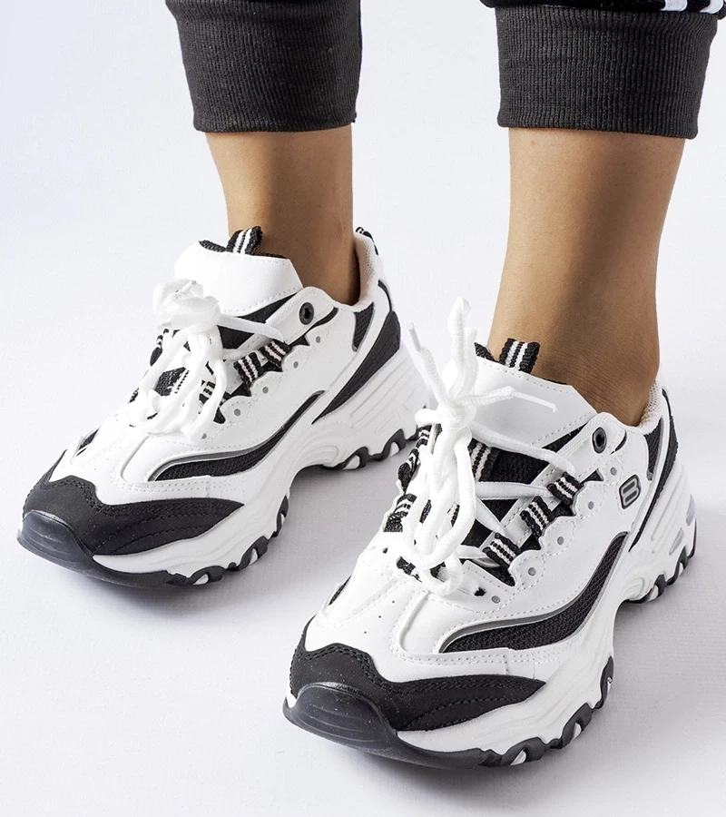 D/CEO White trainers Justar