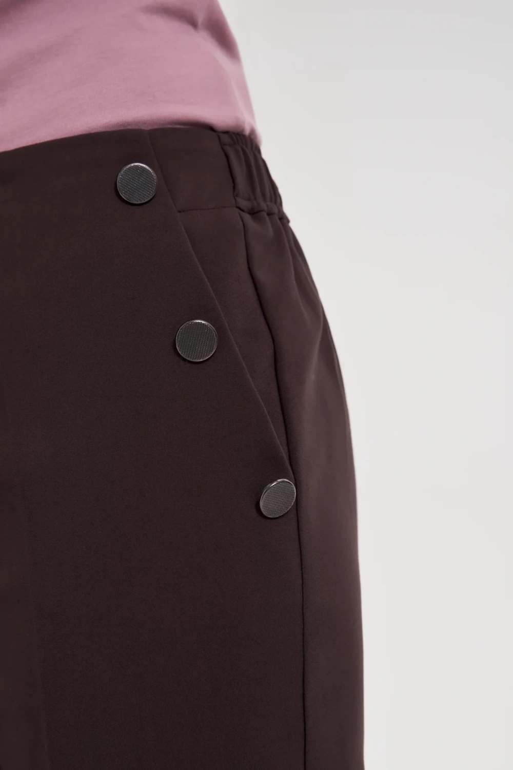 Marisse WOMEN'S PANTS Z-SP-4802 BROWN