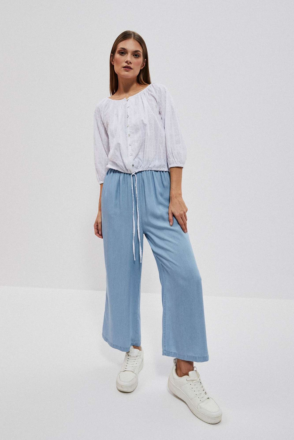 WOMEN'S SHIRT L-KO-4020 WHITE