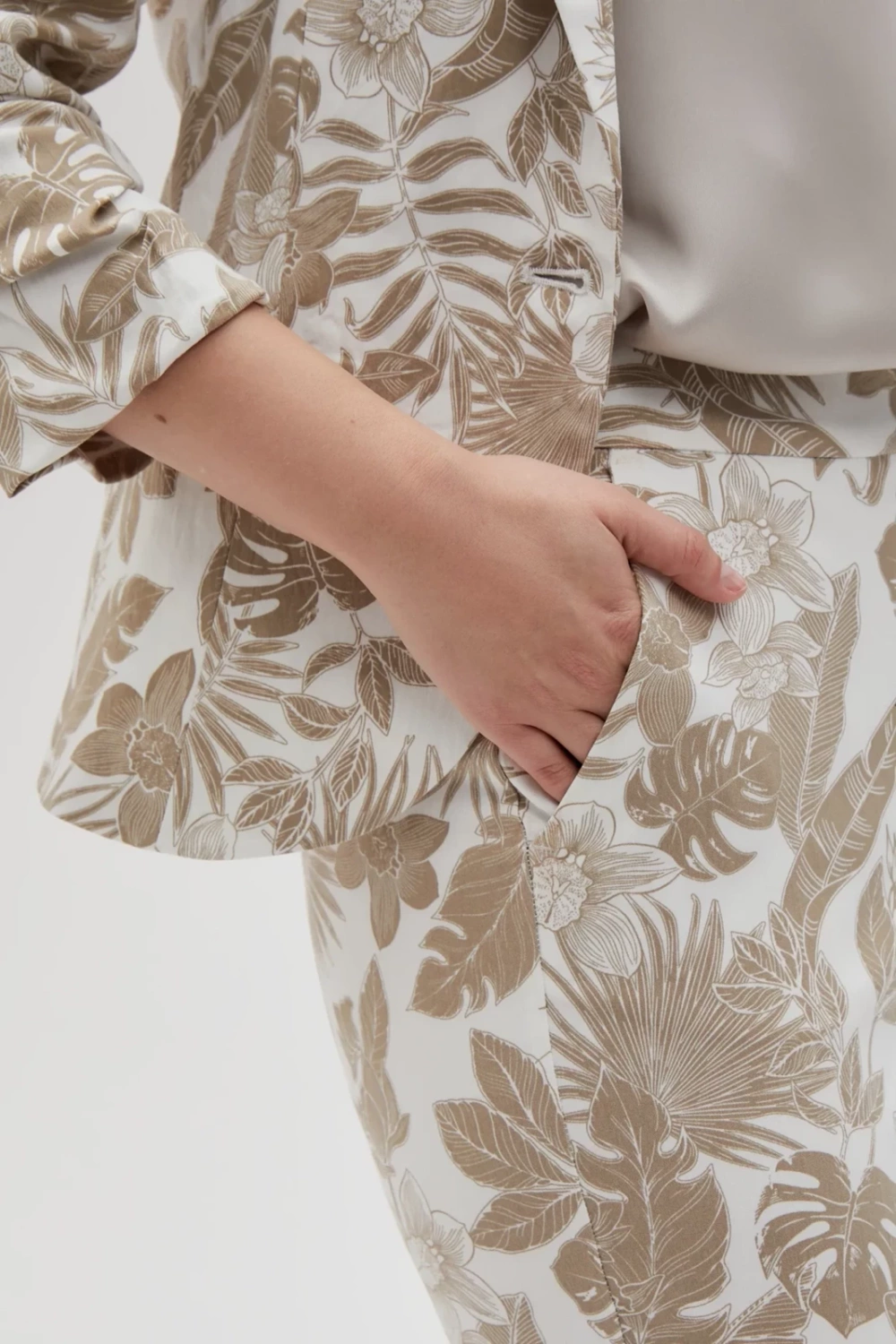 Marisse Women's Trousers L-Sp-4603 Off White