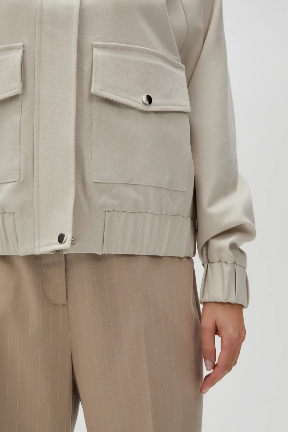 Marisse Women's Jacket L-Ku-4613 L.Beige