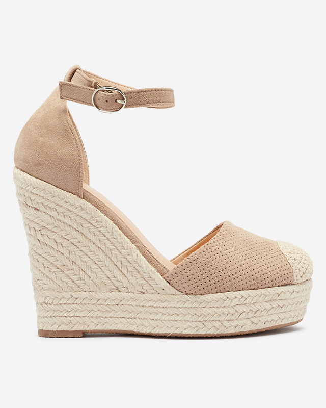 Resti Brown women's Meylasi platform sandals