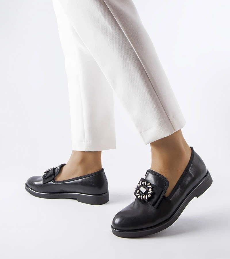 D/CEO Silver loafers Ilana