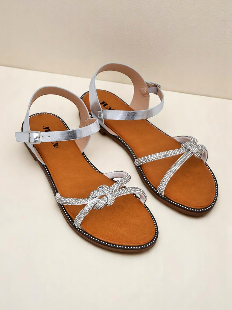 Resti Women&#039;s Sandals with Decorative Rhinestones Bella Shine