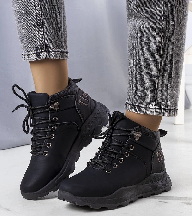 Gemre Negru izolate pentru femei Adleri trappers izolate