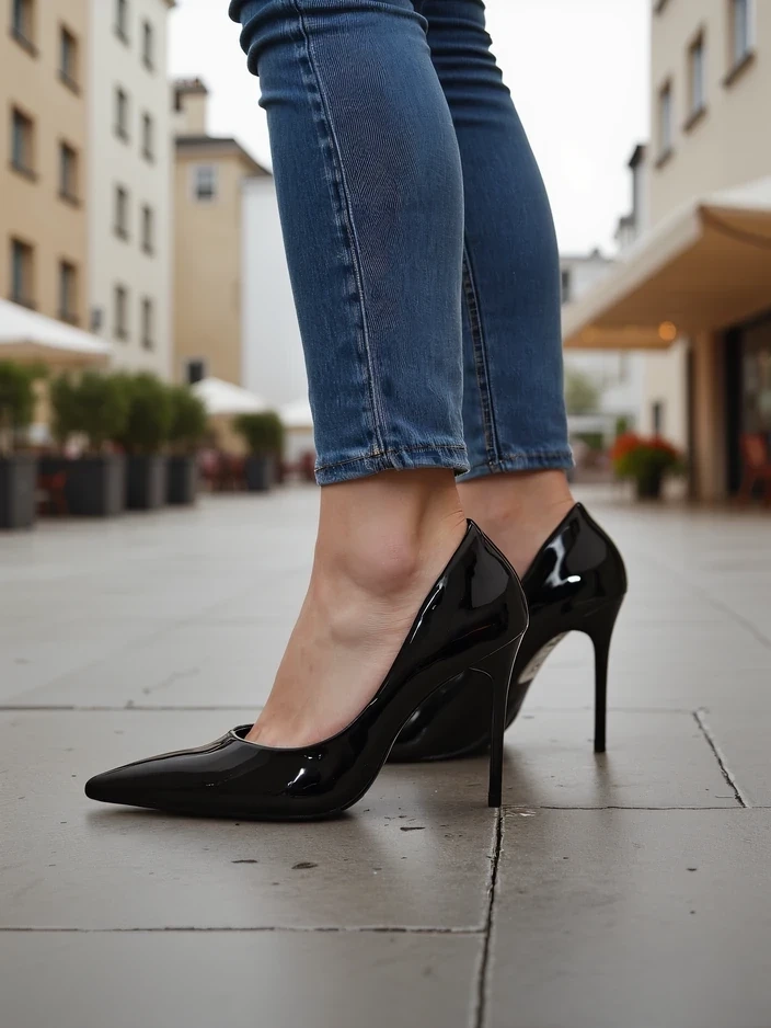 Resti Women's classic pointed stilettos Dofenis