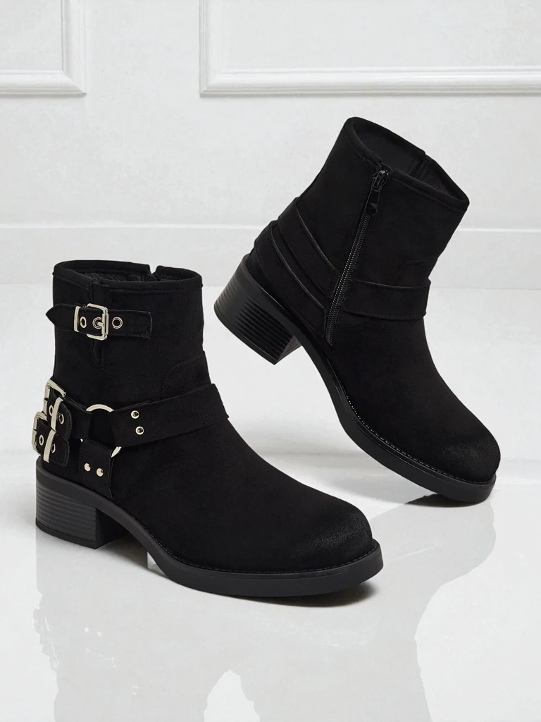 Дамски боти до глезена Resti Valtos с катарами