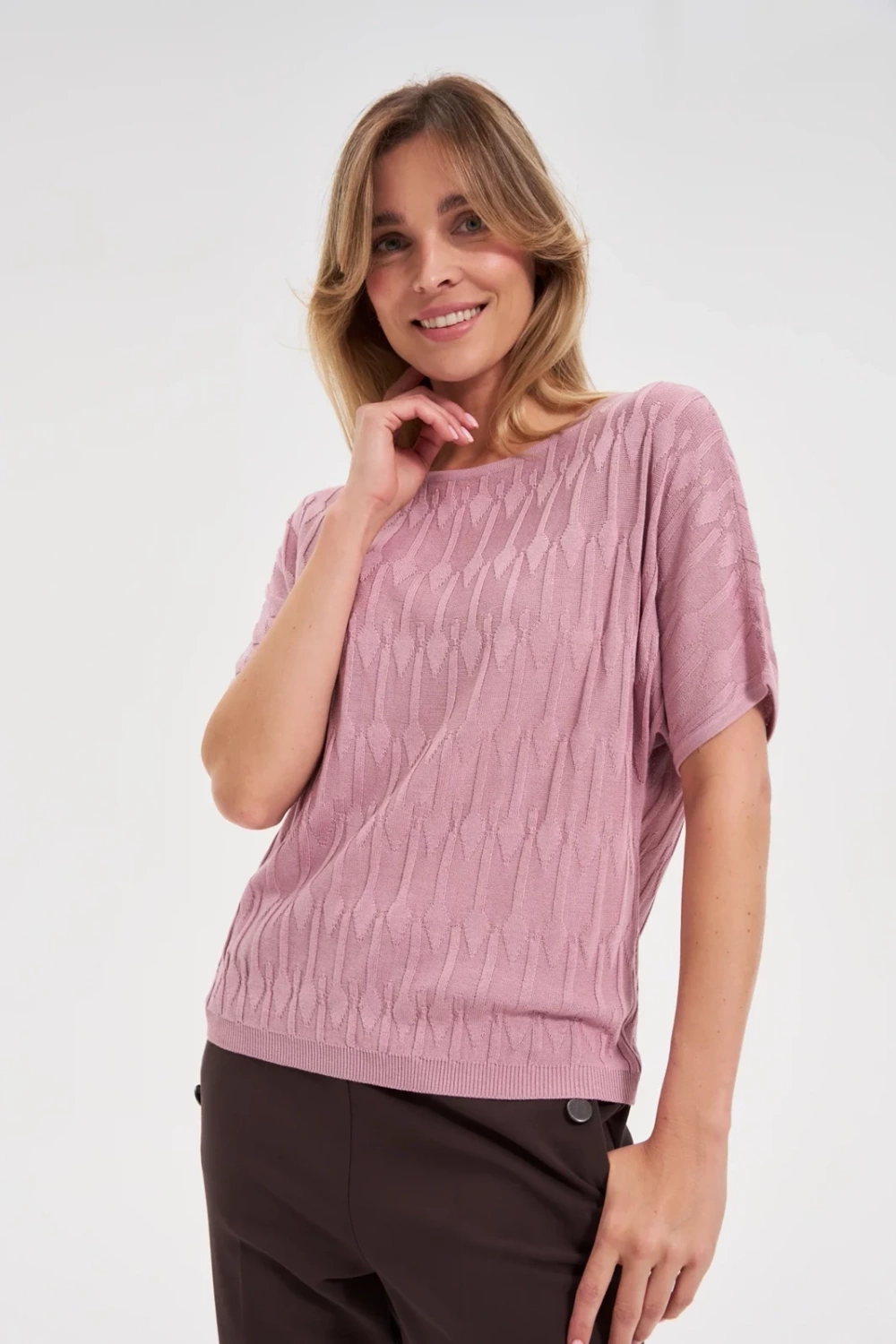 Marisse WOMEN&#039;S SWEATER Z-SW-4803 L.PINK