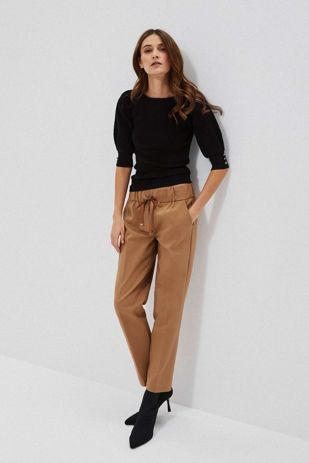 Marisse Cigarette Trousers Z-Sp-3613 Caramel
