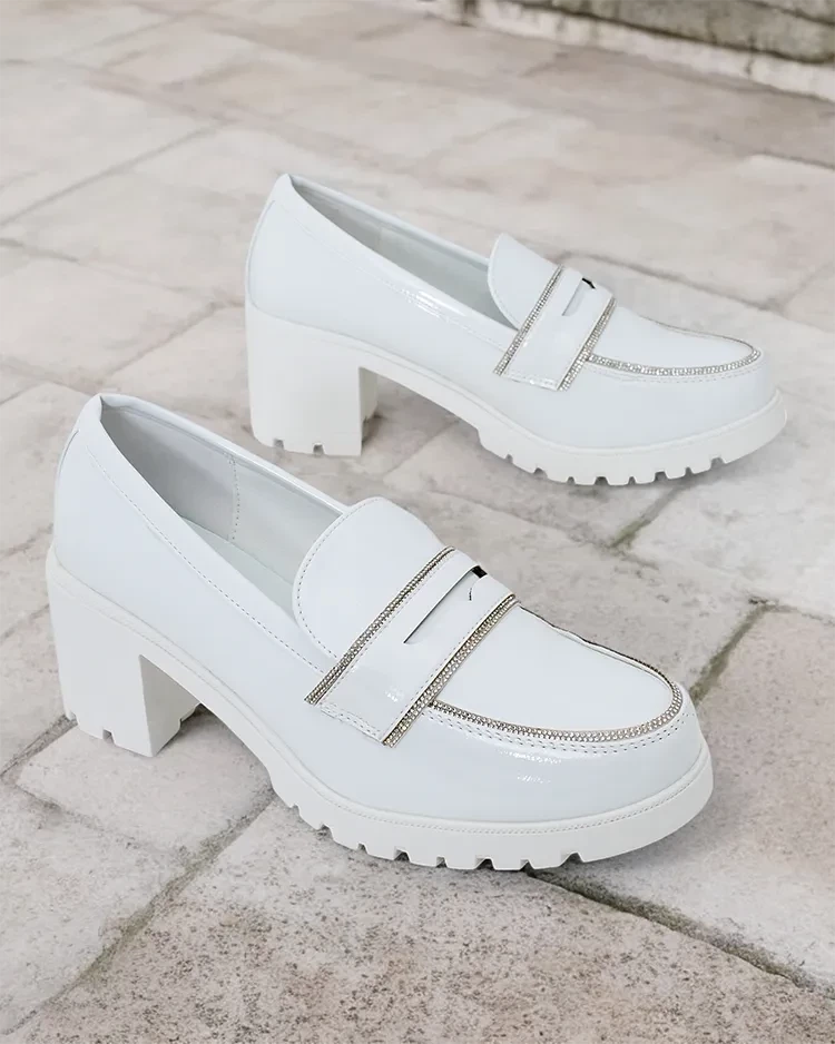 Resti Women&#039;s patent leather loafers Befies
