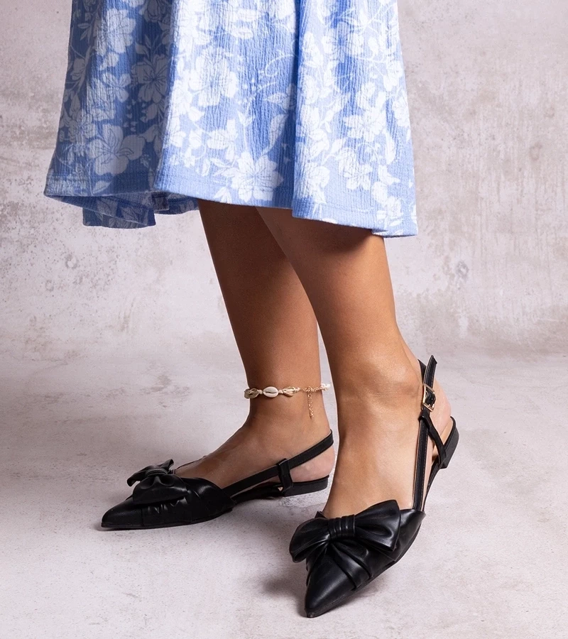 Gemre Balerini cu vârf ascuțit și fundiță Barira