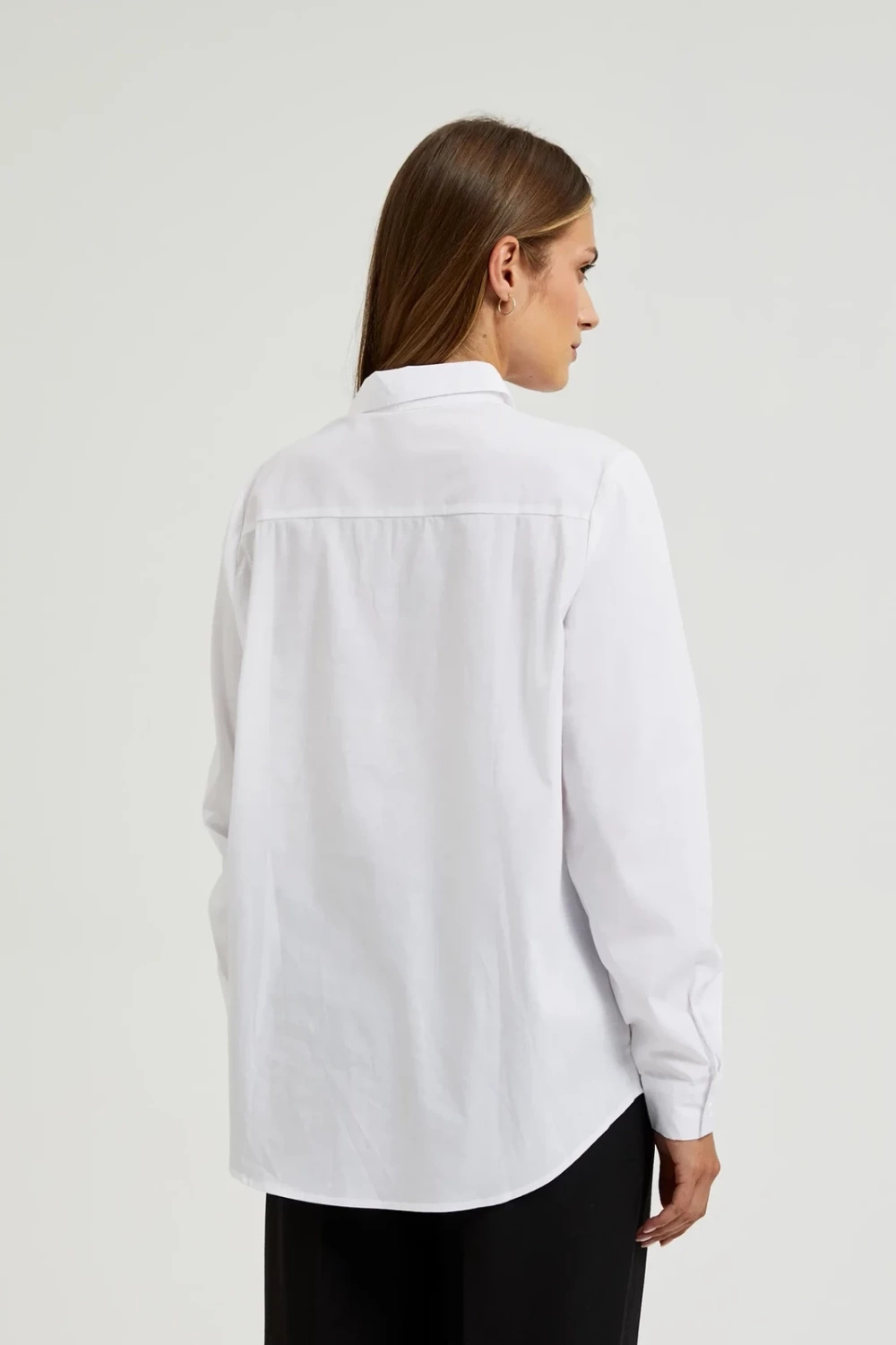 Marisse Women's Shirt L-Ko-4601 White