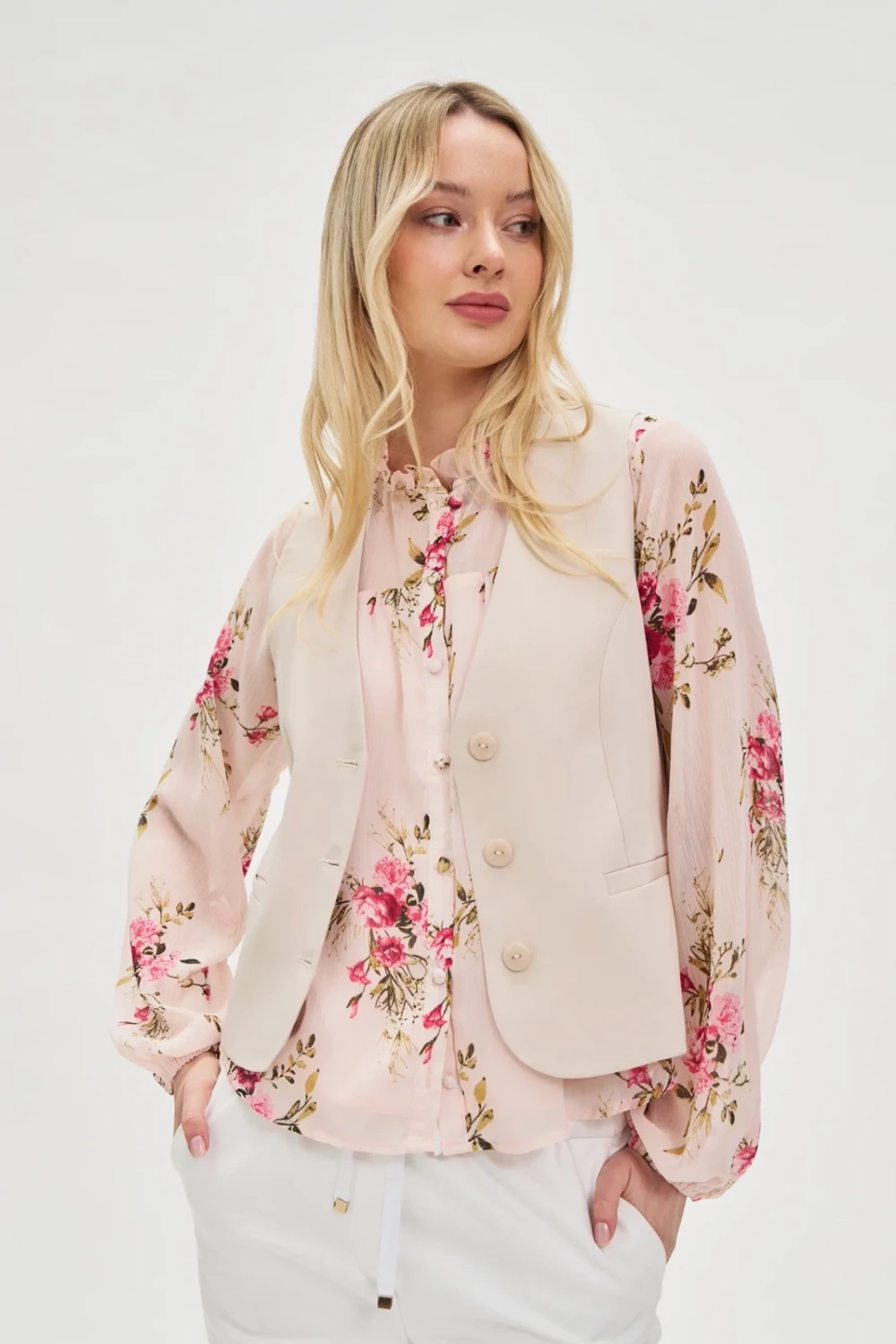 Marisse Women&#039;s Jacket L-Ka-4615 L.Beige