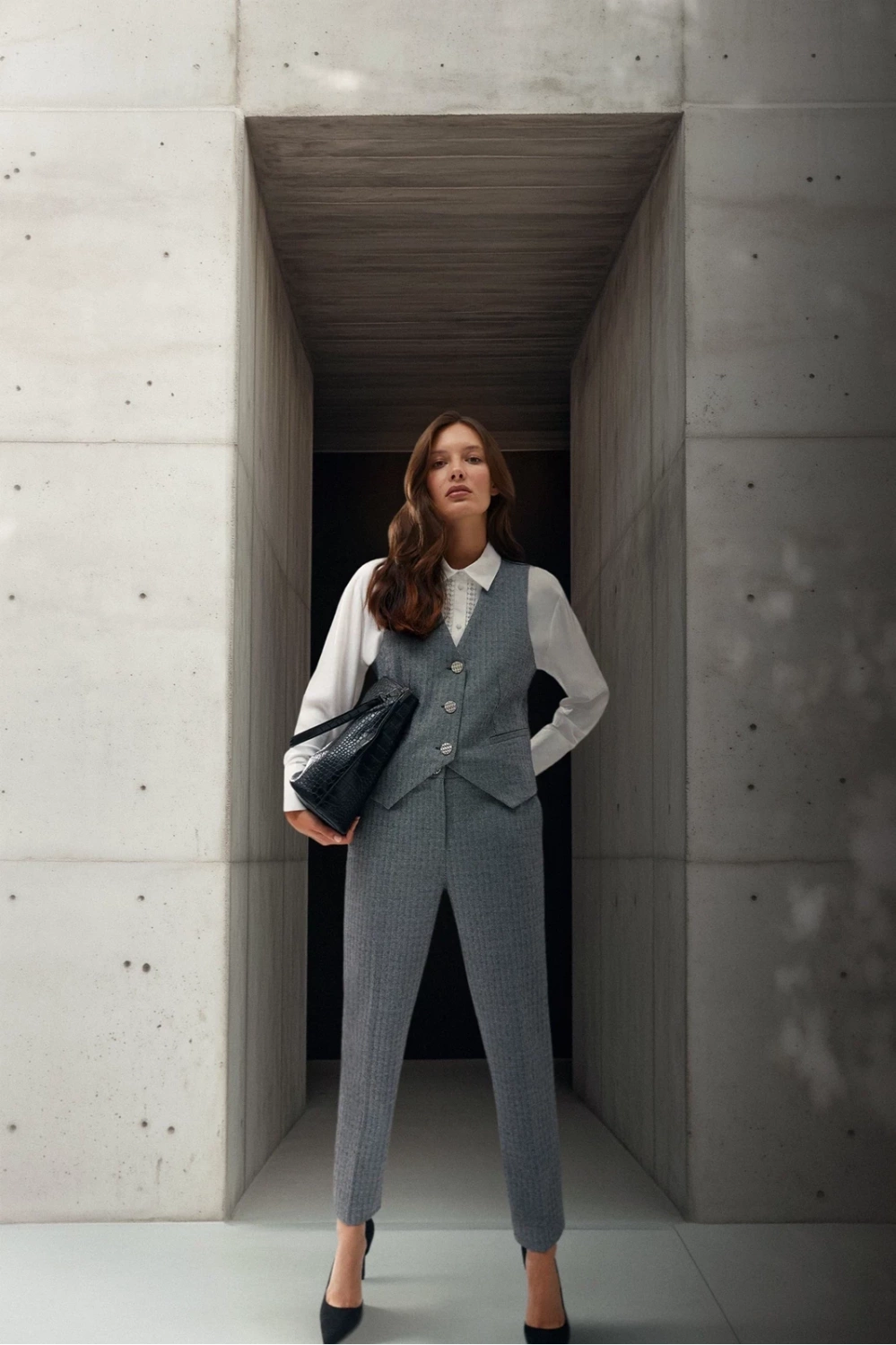 Marisse Womens Trousers Z-Sp-4502 Grey