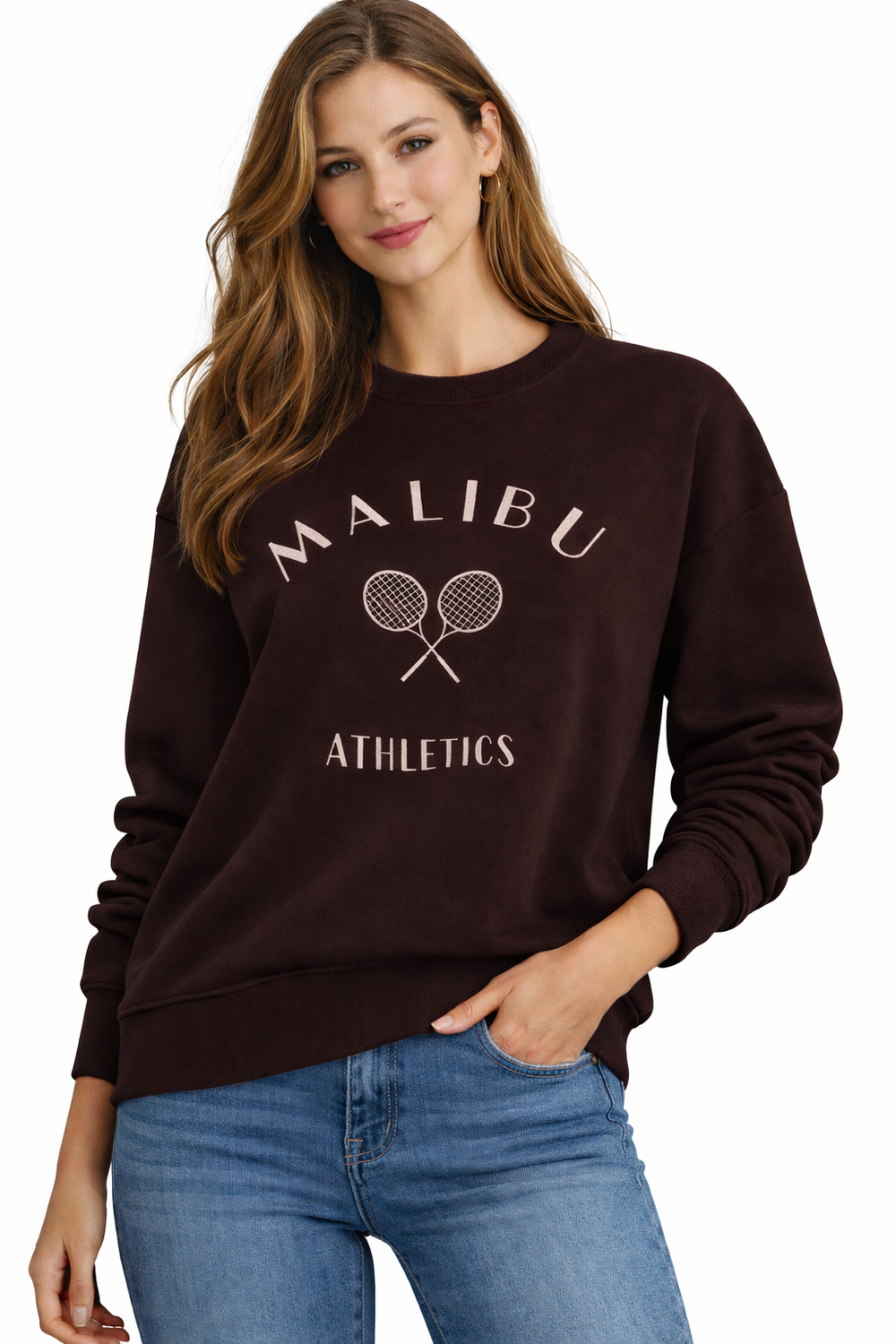 Кафява модна чантичка за кръста