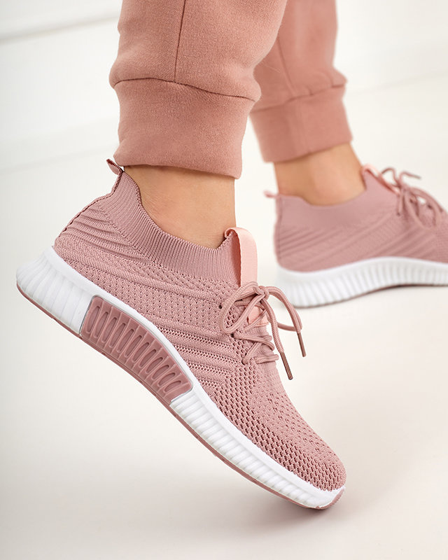 Resti Dark pink Merisal women's sports shoes - Footwear