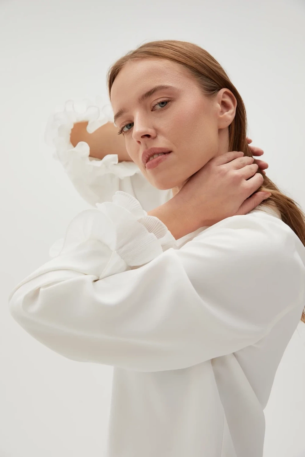 Marisse Women's Shirt Z-Ko-4529 Off White