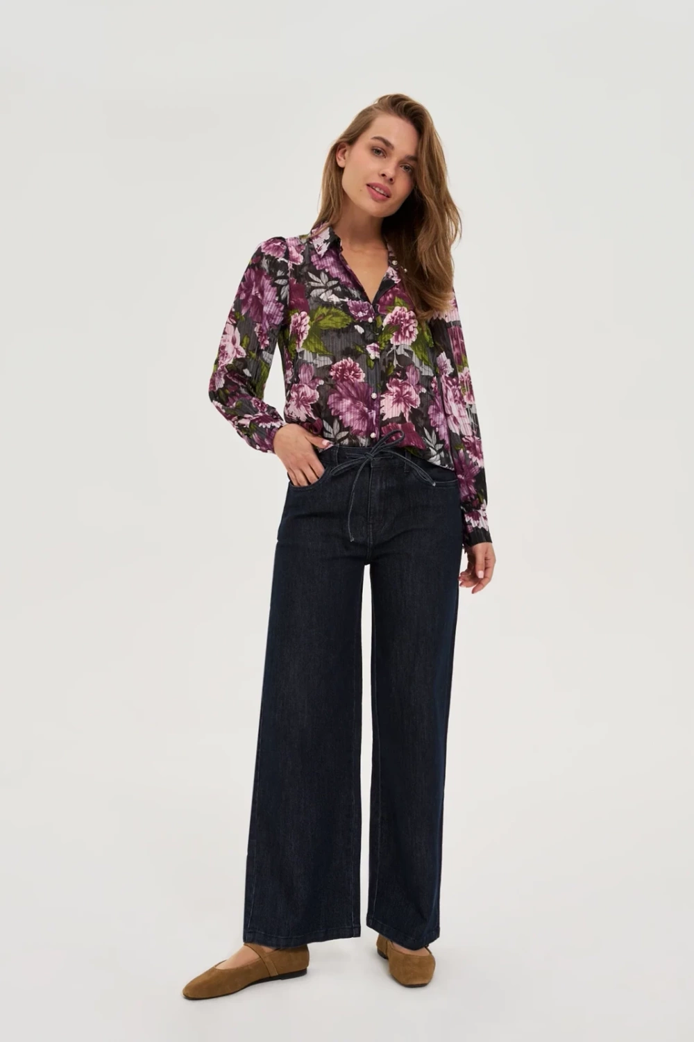 Marisse WOMEN'S SHIRT Z-KO-4807 BLACK