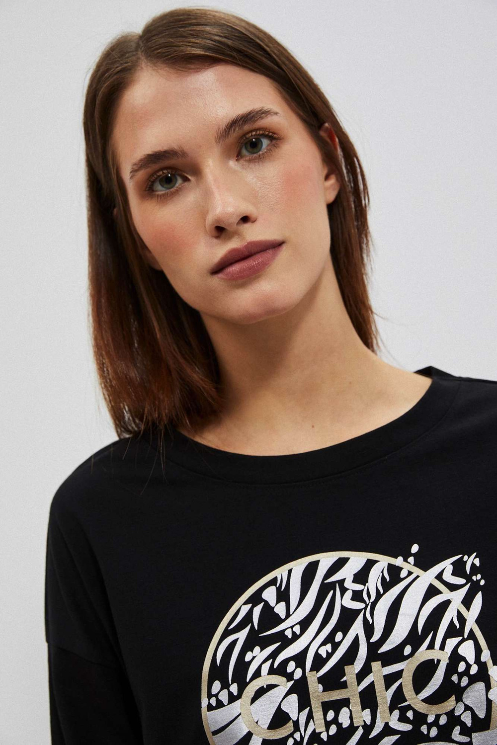 Marisse Women's Blouse L-Ts-4007 Black