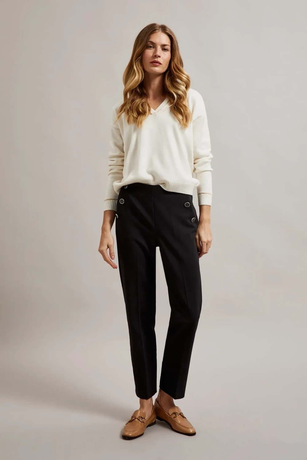 Marisse Women's Trousers Z-Sp-4524 Black