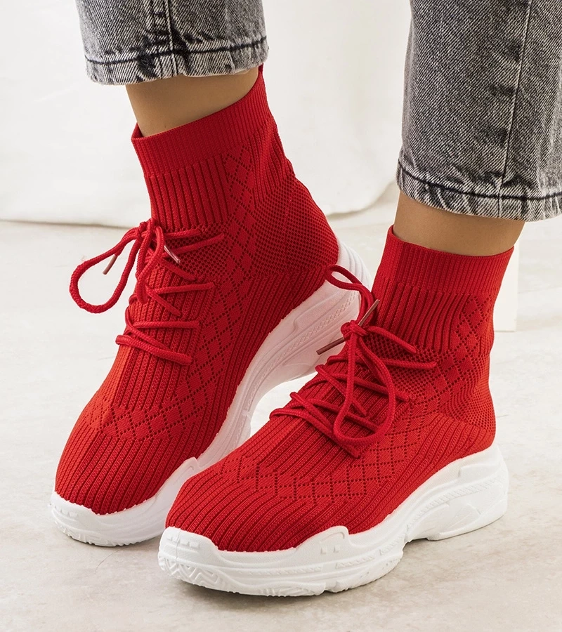 Gemre Adidași cu șosete roșii Dowden