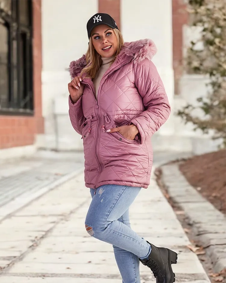Resti Women's double-sided jacket in pink