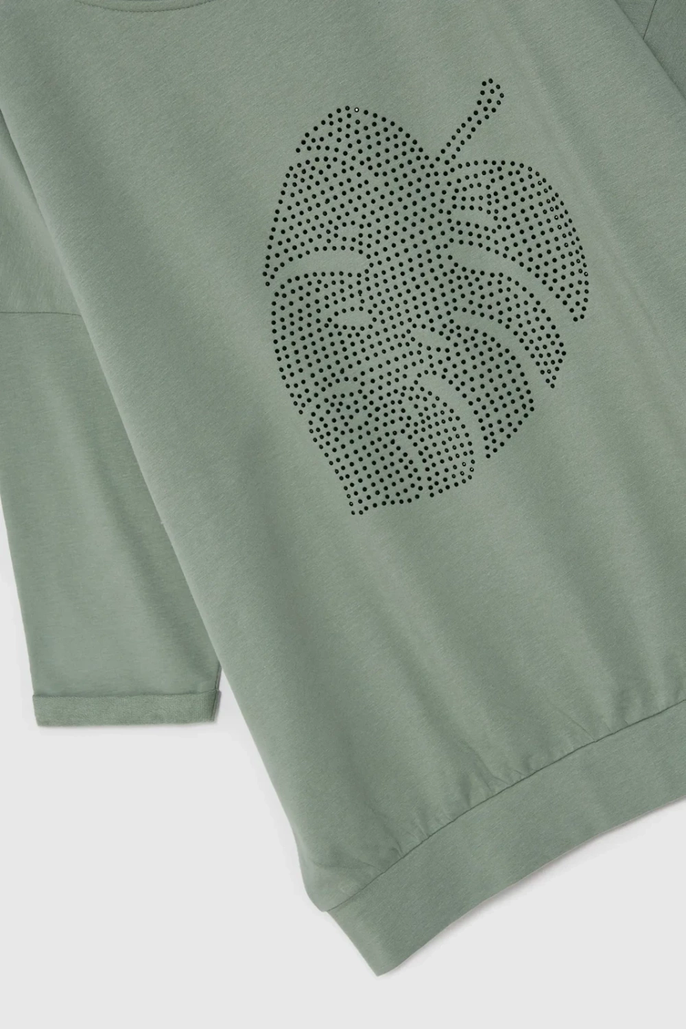 Marisse Women&#039;s Sweatshirt L-Bl-4600 Olive