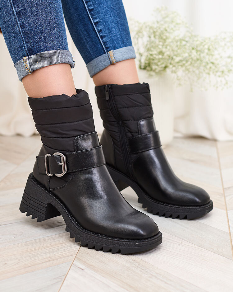 Resti Black women&#039;s Helitta heeled boots