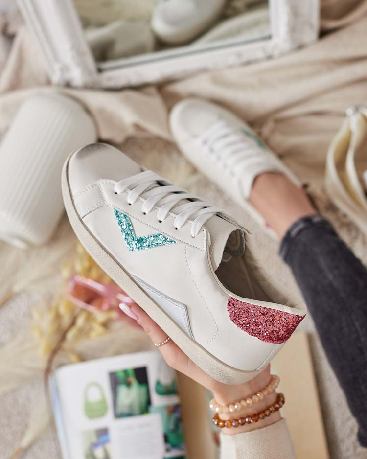 Resti Women's sporty sneakers with embellishments Ginn