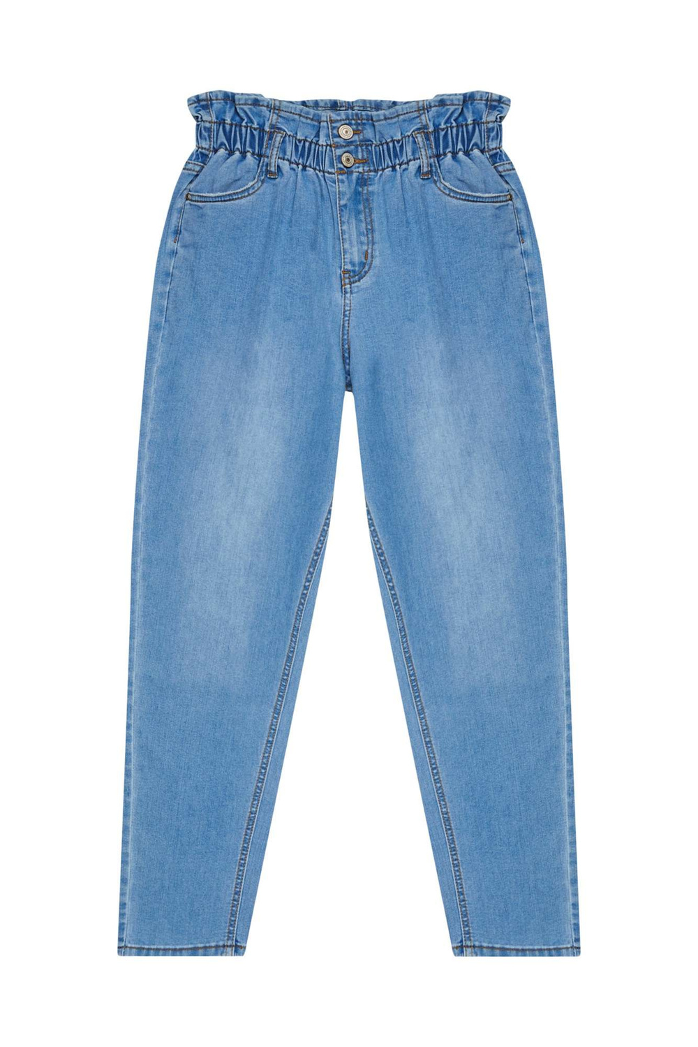 Marisse L-Je-3718 Blue Paperbag Jeans