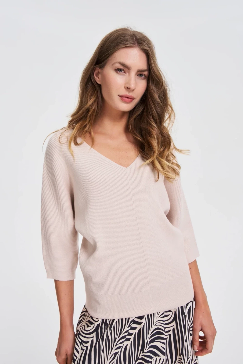Marisse WOMEN&#039;S SWEATER Z-SW-4816 BEIGE