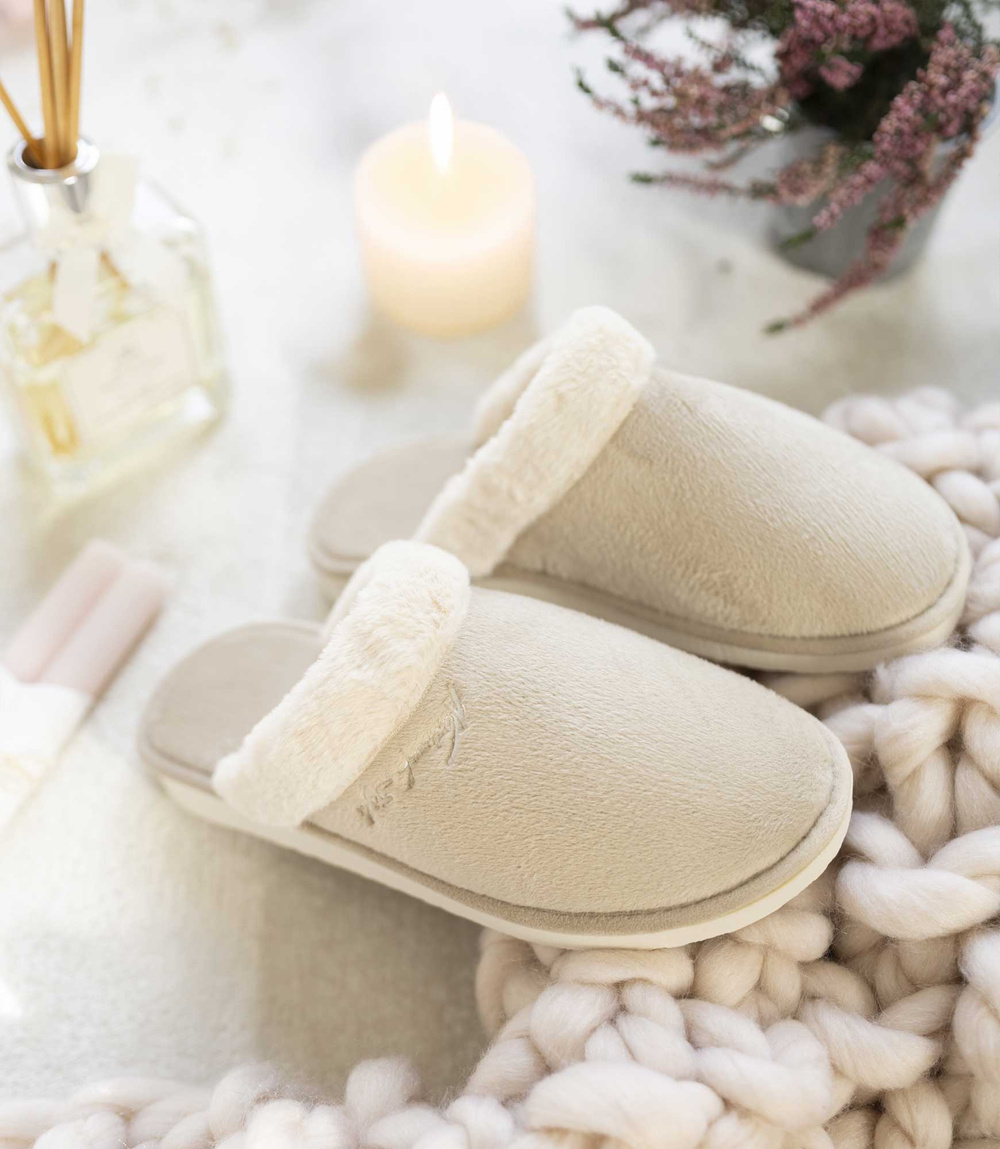 Дамски чехли Natural Style NS-110 бежови