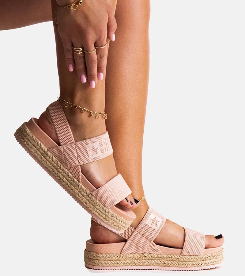 D/CEO Beige slides with fur Adelma