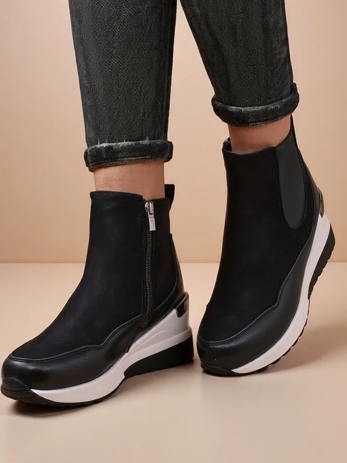 Resti Women&#039;s ankle boots on a hidden wedge Zafico