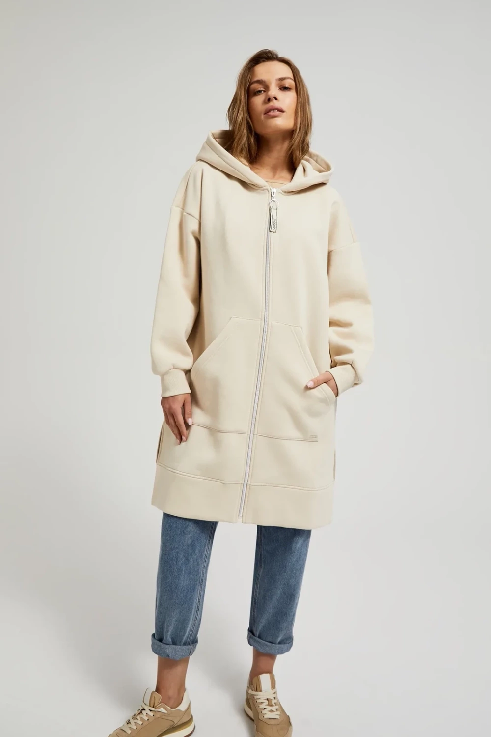 Marisse Women&#039;s Sweatshirt Z-Bl-4513 L.Beige